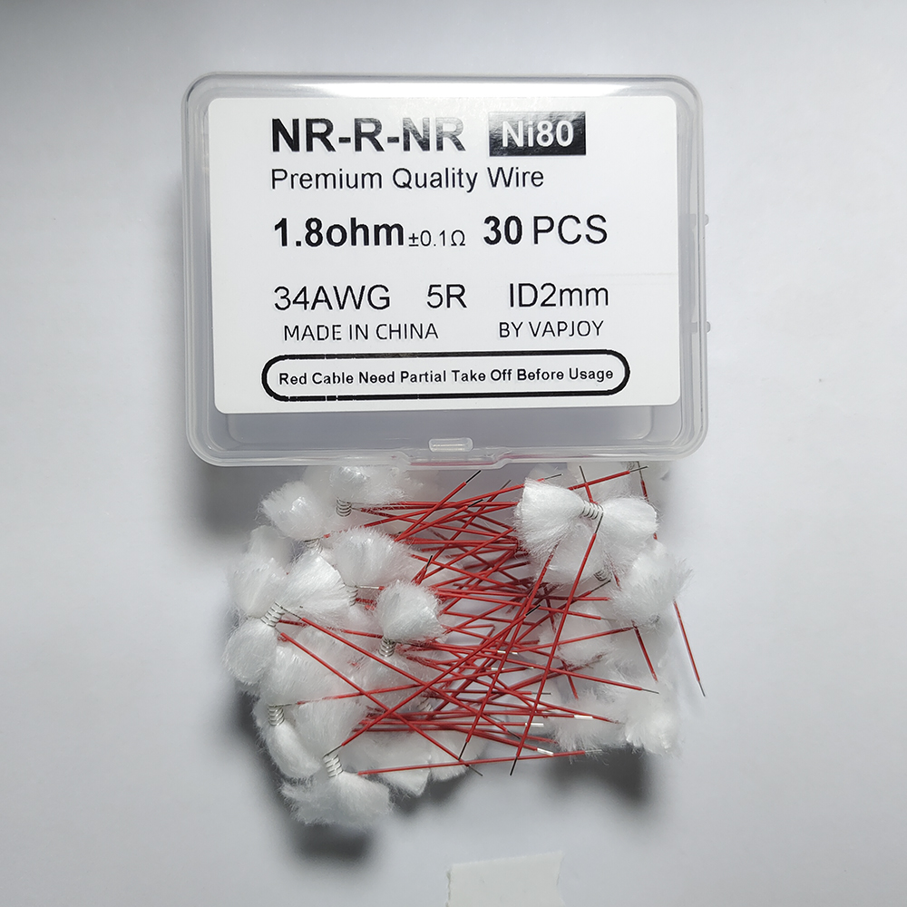 Coil Building Kit - 30 шт./упаковка NR-R-NR, обернутый красный кабель,