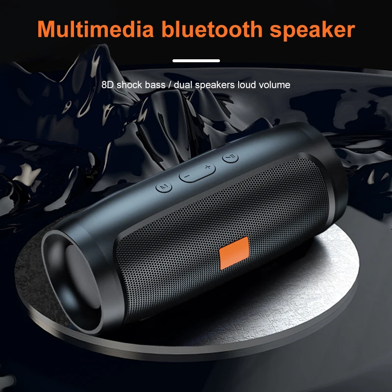 Jbl Speaker Flip 6 - Портативная Bluetooth-колонка TF USB с двумя