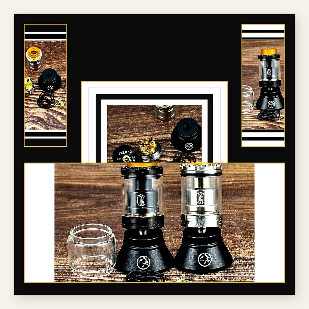 ReLoad RTA 24 мм, 3,5 мл, пере – обзор и цена Accessories For Vaping